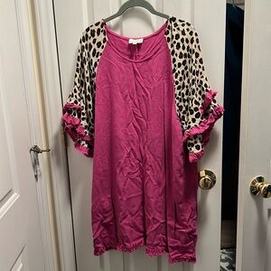 Umgee tunic dress top blouse NWOT size 1XL